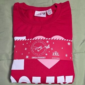 Dolly Parton I Heart Dolly Printed Sweatshirt